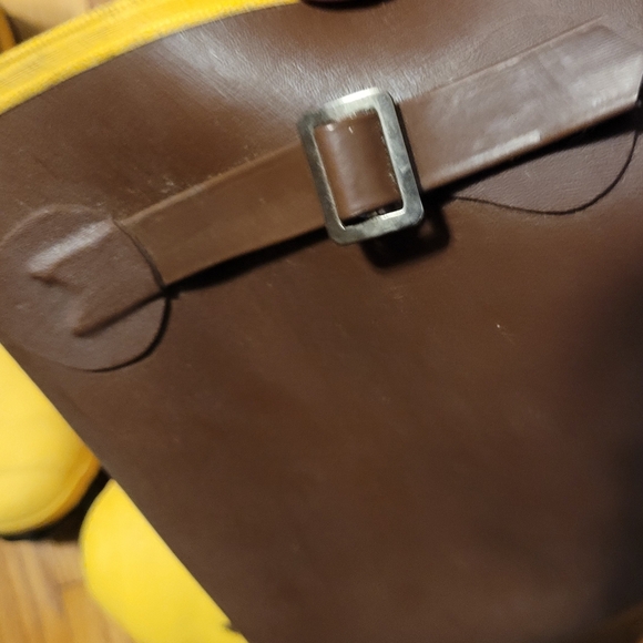 LaCrosse Two Tone Outdoor Rubber Steel Toe Men's Boots Sz 10 Waterproof Gorpcore - Picture 8 of 9